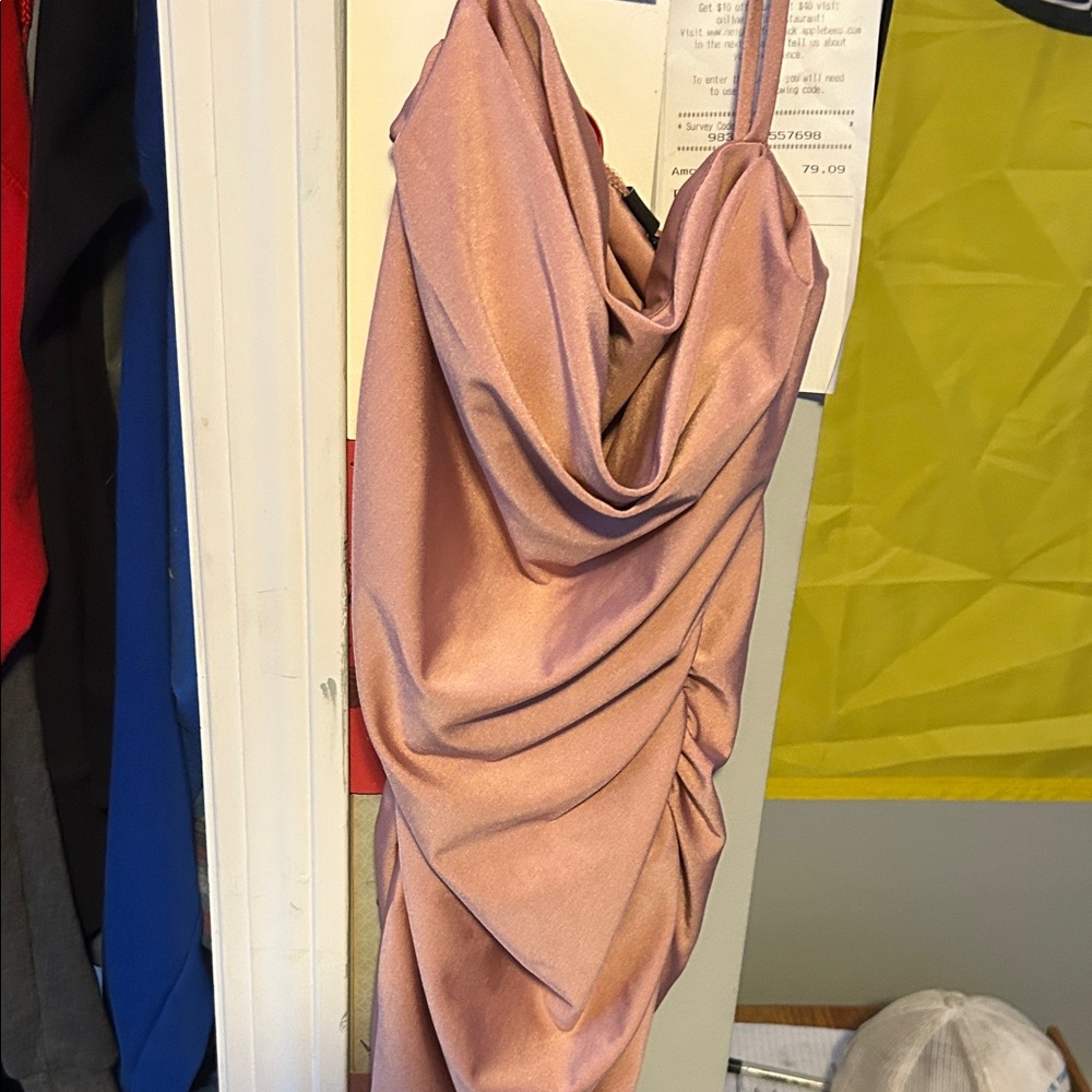 Windsor Asymmetrical Pink Dress